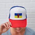 thumbnail image 6 of CafePress - Glory To Ukraine - Adjustable Unisex Printed Trucker Hat with Mesh Back, 6 of 10