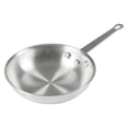 thumbnail image 1 of Winco Commercial-Grade Aluminium Fry Pan/Skillet, Natural Finish, 8", 1 of 3