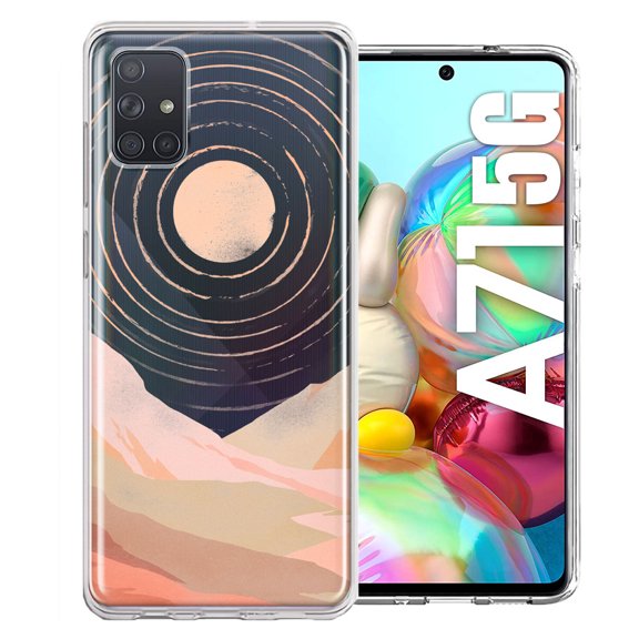 MUNDAZE For Samsung Galaxy A71 4G Desert Mountains Design Double Layer Phone Case Cover