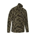 thumbnail image 4 of Mountain Warehouse Mens Camber II Camo Half Zip Fleece Top, 4 of 5