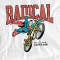 thumbnail image 2 of Superman T-Shirt Radical Biker Unisex Graphic Tee for Men & Women, 2 of 7