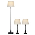 thumbnail image 2 of Better Homes & Gardens Traditional 3-Piece Table and Floor Lamp Set, Bronze, 2 of 4