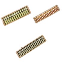 BESTSKY 3Pcs Abacus,13Rows Wooden Educational Toy, Math Games for Kids Ages 6-8,Color_Mixing2