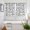 Gray, variant on Grey Christmas Kitchen Curtains Window Panels, Winter Snowman Xmas Snowflakes Stripes Insulated Window Treatment Curtain, Grommet Curtains for Bedroom/Living Room/Bathroom, 2 Piece 52"Wx45"L