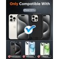thumbnail image 2 of Diverbox for iPhone 15 Pro Case, 2 in 1 Shockproof DropProof Protective Phone Case with Screen Protector - Gray, 2 of 7