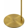 thumbnail image 3 of BoutiqueRugs Pielavesi Floor Lamp for Living Room - Iron Modern Minimalist Standing Ligting - Gold - 62'' H, 3 of 4