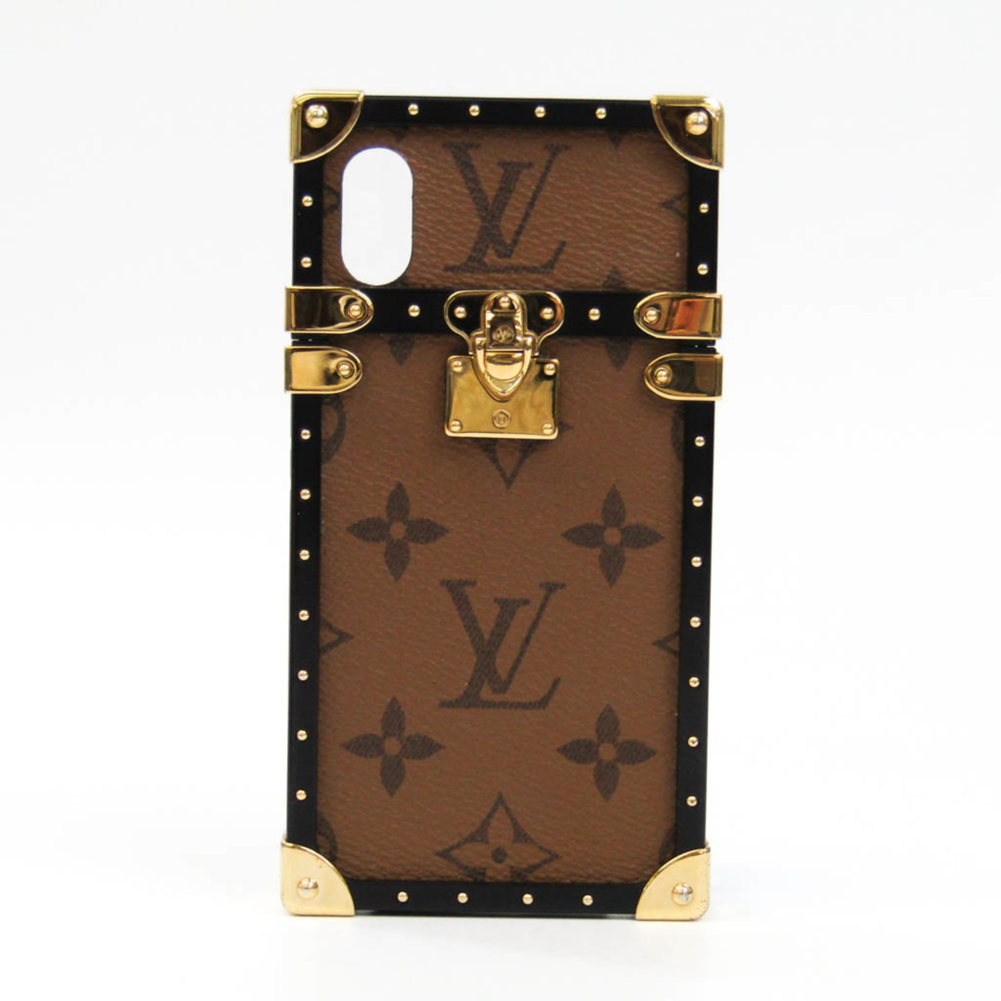 Louis Vuitton Monogram Reverse Eye Trunk iPhone X Case/iPhone Case