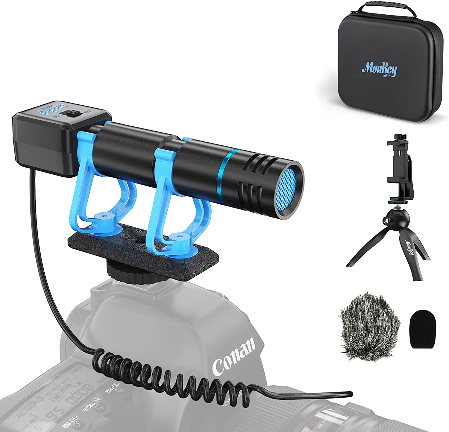 Moukey DSLR Camera Microphone Kit with Monitoring Nigeria Ubuy