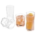 thumbnail image 1 of Juego de 8 Vasos de Vidrio Libbey Modernos minimalistas, 1 of 3