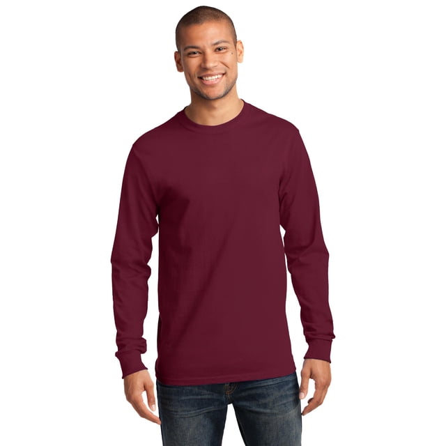 Port & Company? - Camiseta esencial de manga larga. PC61LS Puerto & Compa??a PC61LS