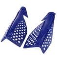 thumbnail image 3 of Par de manillares de motocicleta de 8 pulgadas que se caen Azul, 3 of 7