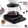 thumbnail image 4 of Báscula de café BAGAIL BASICS con temporizador de 0,1 g, precisión de 3 kg, 4 of 7