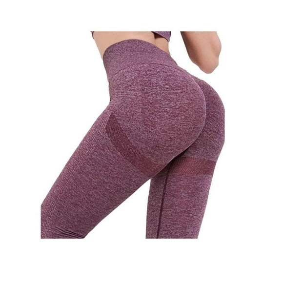Leggins Push Up Deportivos Sports Store I Brown Talla G Vino