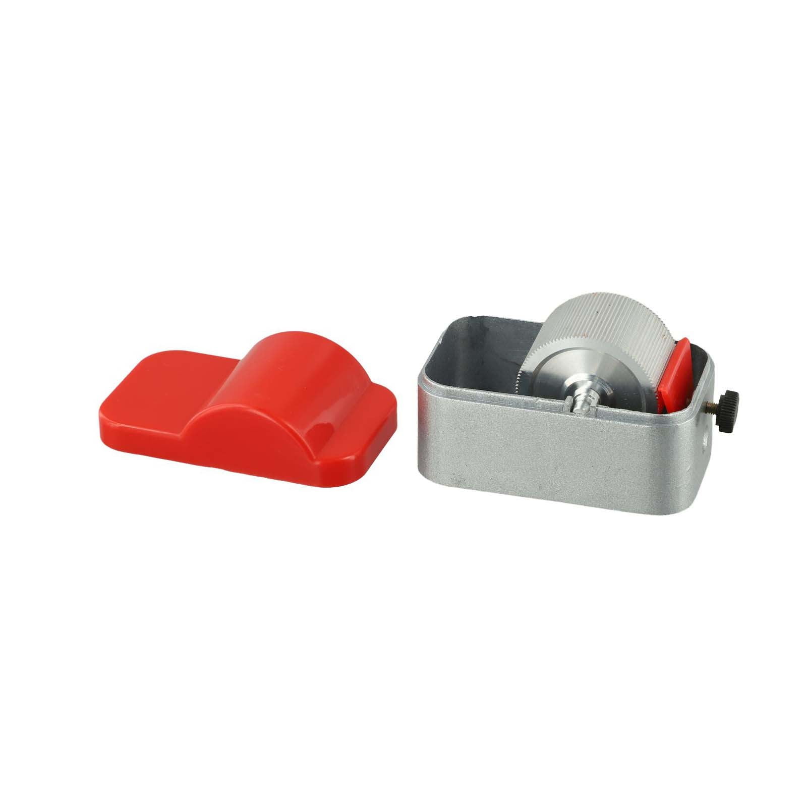 Aluminum Wheel Oil Edge Bucket Tool Diy Easy To Clean Small Box Professional Work Tools Leather Craft Workshop Kit
