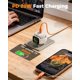 thumbnail image 4 of Base de carga TESSAN 3 en 1 de 20 W USB-C inalámbrica, 4 of 7