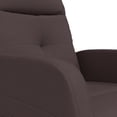 thumbnail image 5 of vidaXL Recliner Chair Dark Brown Fabric, 5 of 5