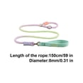 thumbnail image 5 of bestolf Slip Lead Dog Leash 5Ft Rope Leash No Pull Pet Training Lead Slip Leash for Large Medium Dogs (Green L), 5 of 7