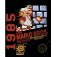 thumbnail image 2 of Boy's Nintendo Super Mario Bros 1985 Box Art Graphic Tee Black Small, 2 of 5