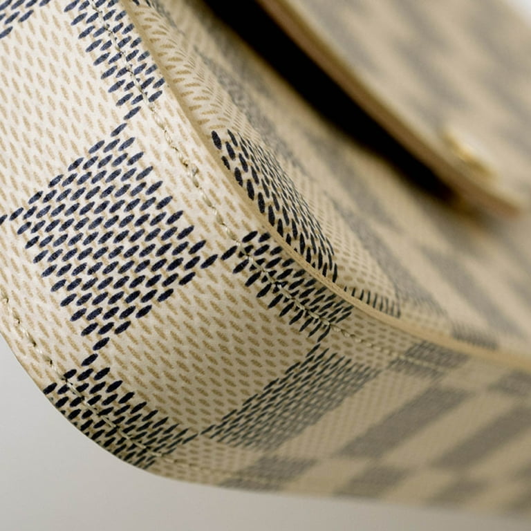 Pre Owned Louis Vuitton Pochette Felicie Felice Shoulder Damier Azur N63106 LOUIS VUITTON Good