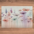 thumbnail image 5 of Ambesonne Floral Jigsaw Puzzle, Dreamy Fantasy Woods Gentle, Heirloom-Quality Fun Activity for Family Durable Cardboard, 1000 pcs, Coral Lilac Mint Green, 5 of 5
