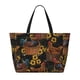 thumbnail image 2 of Easygdp Embroidery Chicken Rooster Bolsa de Viaje de Playa de Gran Capacidad, Bolsa Tote Perfecta para la Playa, Escapadas de Fin de Semana y Viajes, 2 of 7