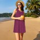 thumbnail image 3 of Balery Small Stars Vestidos de verano para mujer con estampado: vestido holgado sin mangas, vestido playero informal y cómodo para días calurosos., 3 of 7