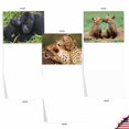 thumbnail image 3 of 10 All Occasion Blank Note Cards Pack (4 x 5.12 Inch) - ANIMAL SMACKERS M6594OCB, 3 of 6
