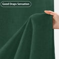 thumbnail image 3 of CAILDANL Linen Shower Curtain Beige Boho Farmhouse Shower Curtains for Bathroom Natural Cloth Cotton Fabric Liner Cream 72 x 72 Inch Modern, 3 of 5