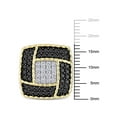 thumbnail image 2 of Everly Men's Sapphire 14k Yellow Gold Cufflink, 2 of 5