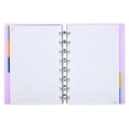 thumbnail image 2 of Talia Notebook Planner Customizable – 3238 (Lavender /Silver Disc, Junior (5.5in x 8.5in)), 2 of 3