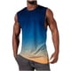 thumbnail image 1 of Hombres Moda Casual Impresión Suéter Cuello Redondo Tanque Deportivo, 1 of 4