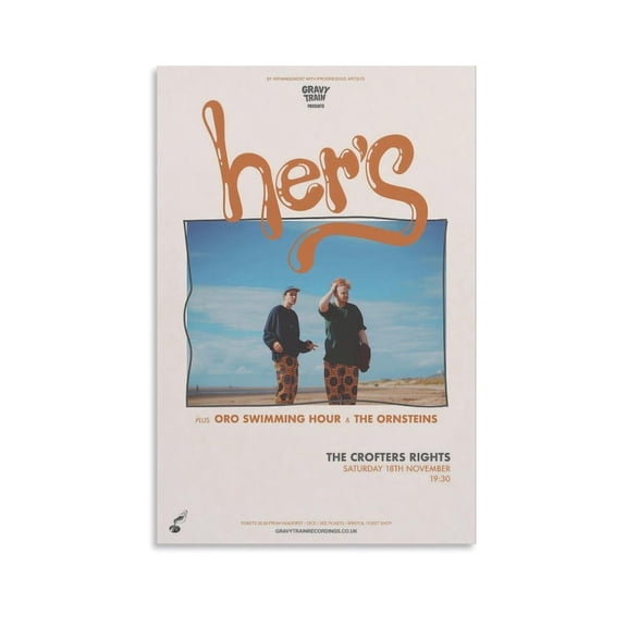 Her's Canvas Poster Bedroom Decor Office Decor Gifts