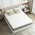 thumbnail image 6 of BedNew 12 inch King Mattress, Medium Firm, Pillow Top Hybrid Pocket Spring Mattress in a Box, 6 of 9