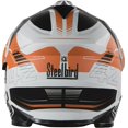 thumbnail image 3 of SB-42 Airbone Mat White & L.Orange +P-Cap With Plain Visor L Size 600 mm, 3 of 5