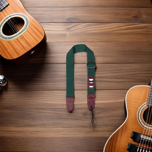 AURARMLET 2Ud Correa Para Guitarra Ajustable Con Soporte Para Y Material De Poliéster Cómodo