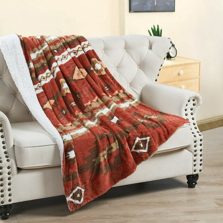 Southwest outlet sherpa blanket