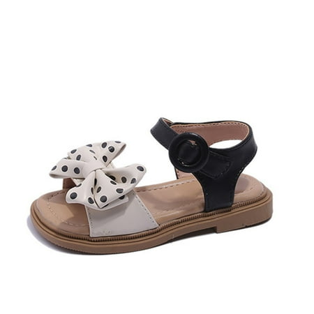 

Toddler Girls Black Summer Sandals 5 Years-5.5 Years