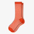 thumbnail image 3 of Sierra Outdoor Boot Hiking Marled Cotton Crew Socks W33 (Fits Shoe Size 6-10, Socks Size 9-11, Orange), 3 of 11