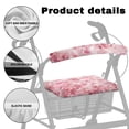 thumbnail image 5 of HELLHERO Pink Heart Backrest Covers and Rollator Walker Cover for Seniors Adult Easy to Clean for Removable and Washable,Happy Valentine's Day, 5 of 7