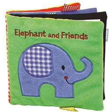 Fuzzy Alligator - Elephant and Friends : A Soft and Fuzzy Book for Baby