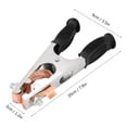 thumbnail image 1 of LAFGUR Ground Clamp, Ground Wire Clamp, 500A For Welder For Manual Welder, 1 of 8