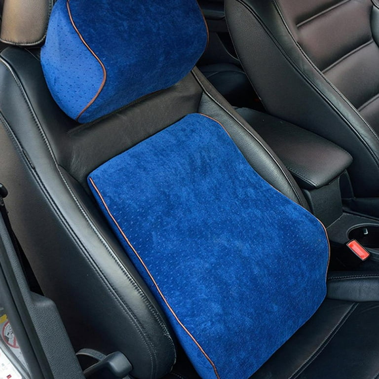 Memory Foam Lumbar Support Pillow for Car Seat Driver, Comfort