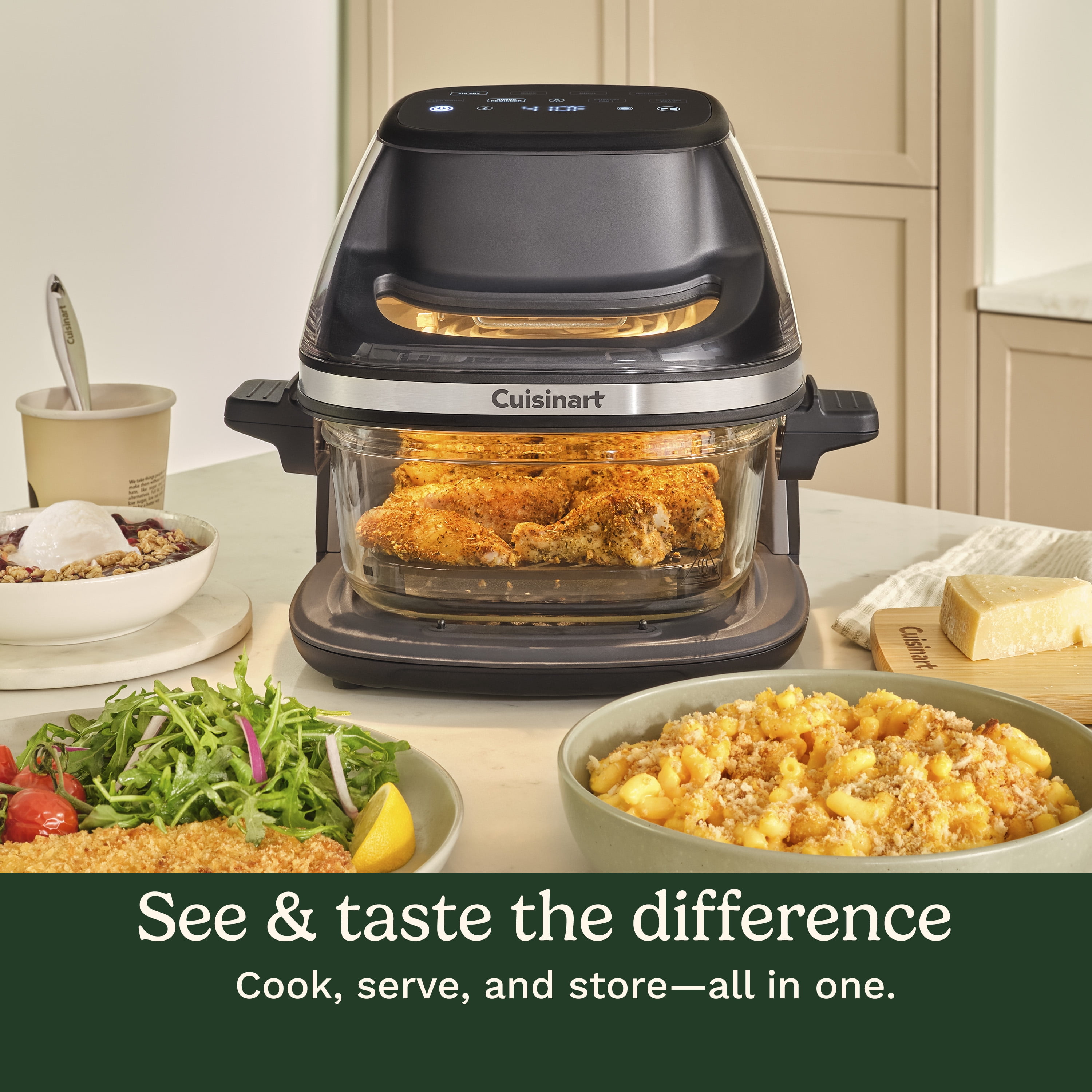 Cuisinart ClearView 4-quart Glass Basket Air Fryer