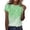 Mint Green, variant on Womens Athletic Tops Womens Long Sleeve Cold Gear Lightweight Workout Shirts Women Athletic V Neck Shirts Women Shirt Short Sleeve Short Casual Compression Pink XXL