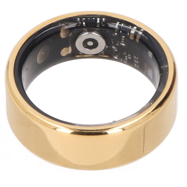 Smart Ring Health Tracker, Fitness Tracker Ring Monitoring Fitness Pedometer Sleep Tracking APP, IP68 Waterproof Wearable Health Rings, Step Counter Fitness Ring for Sport
