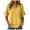 #01 Yellow, variant on Akiihool Womens Tops Casual Women's Mock Neck Ribbed Knit Scallop Short Sleeve T Shirt Tops (Mint Green,XL)