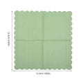 thumbnail image 2 of ELAYARD 100Pcs Decorative Green Cocktail Napkins Paper Natural Wood Pulp for Celebration, 2 of 6