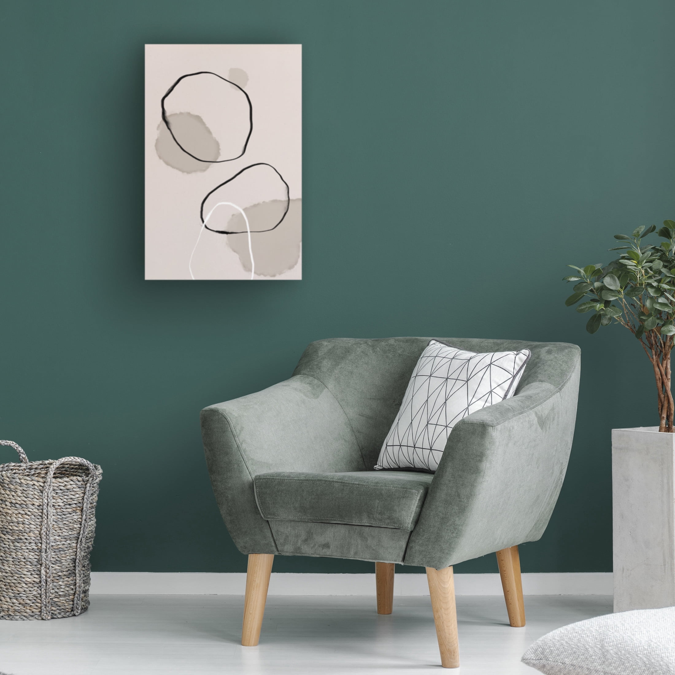 Trademark Fine Art Pictufy Studio Splash Rings 004 Canvas Wall Art