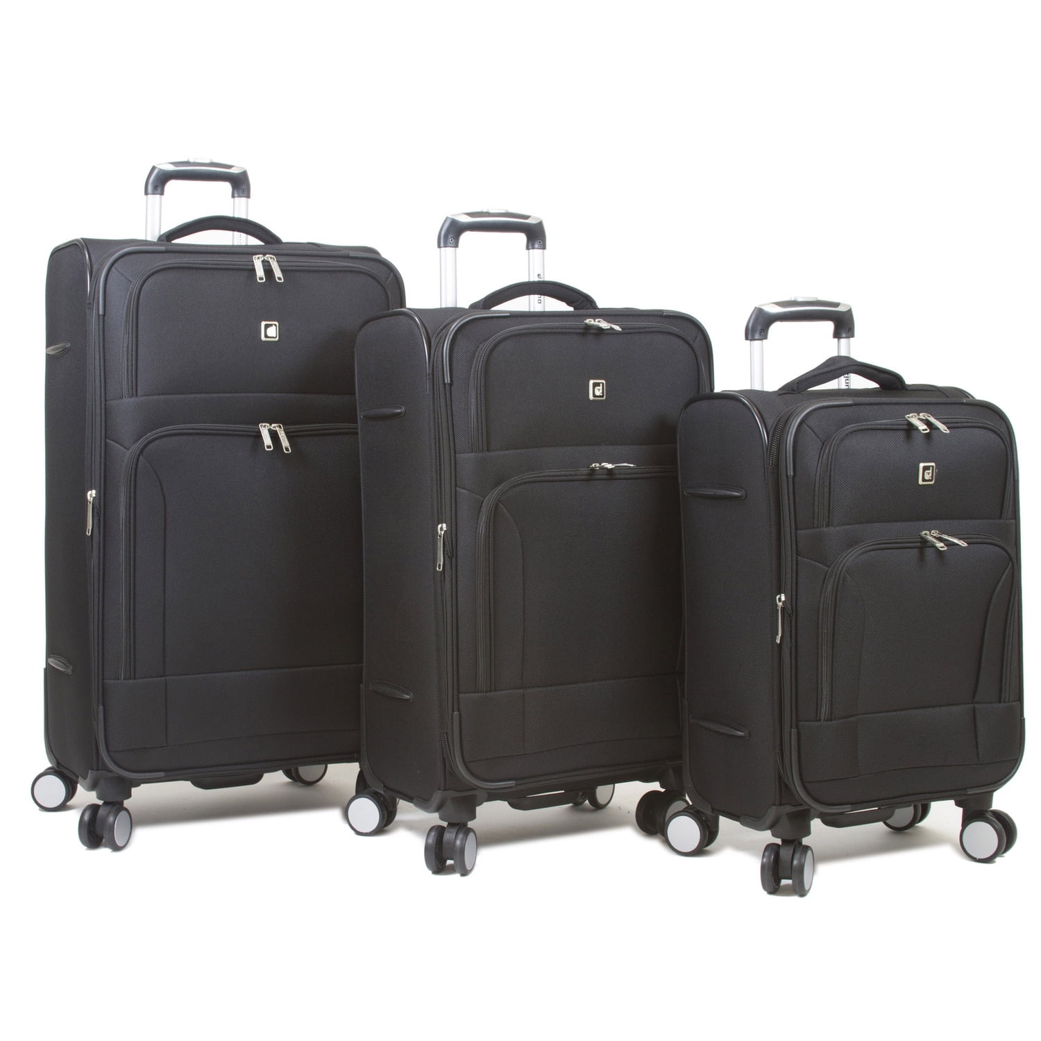 Dejuno - Dejuno Symphony Lightweight 3-Piece Spinner Luggage Set ...