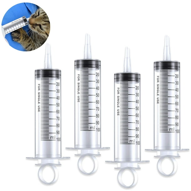 Large Plastic Syringe, Garden Syringe without Needle for Scientific